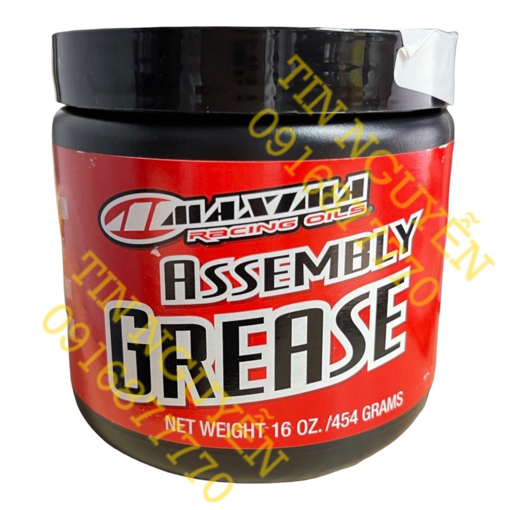 Mỡ bò Maxima Assembly Grease 454gr màu đỏ chính hãng