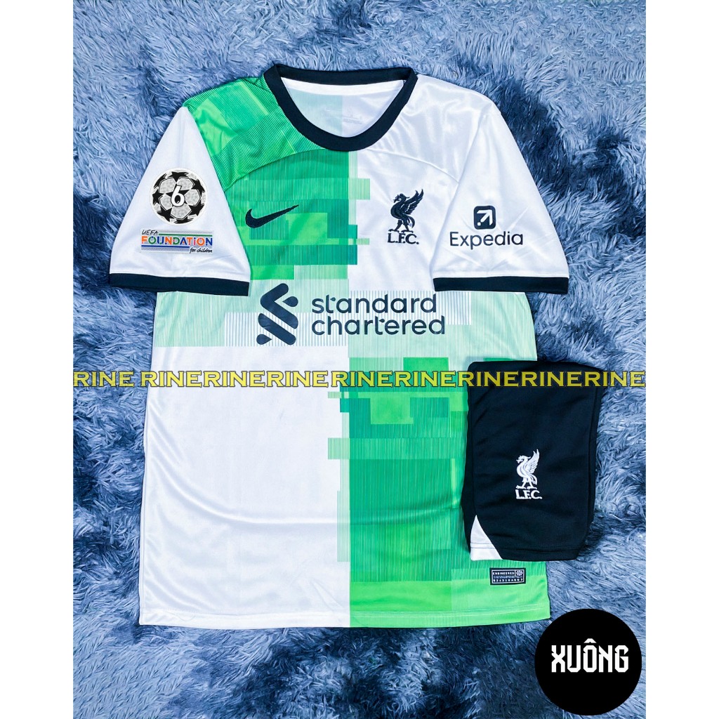 Bộ áo bóng đá Liver Liverpool có túi Super hàng thailand 2024-2023 Giống thi đấu