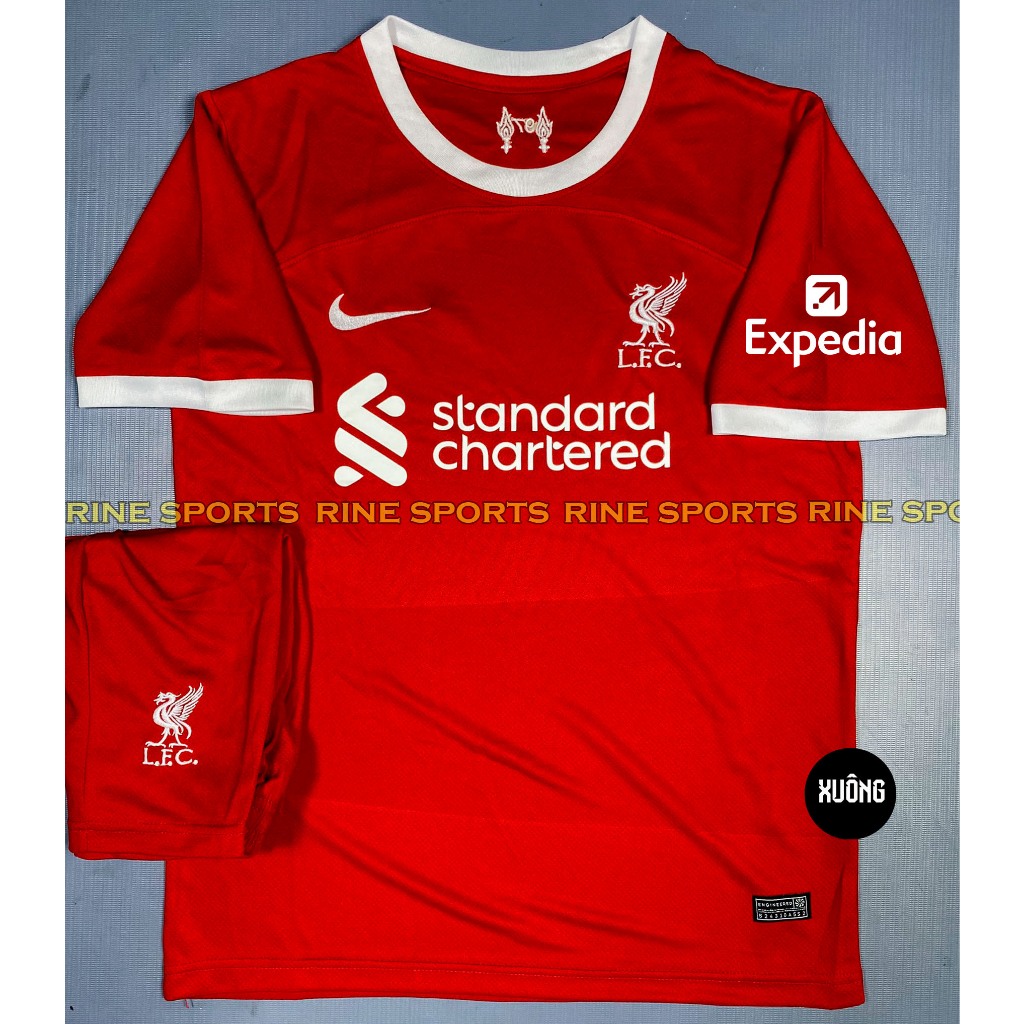 Bộ áo bóng đá Liver Liverpool có túi Super hàng thailand 2024-2023 Giống thi đấu