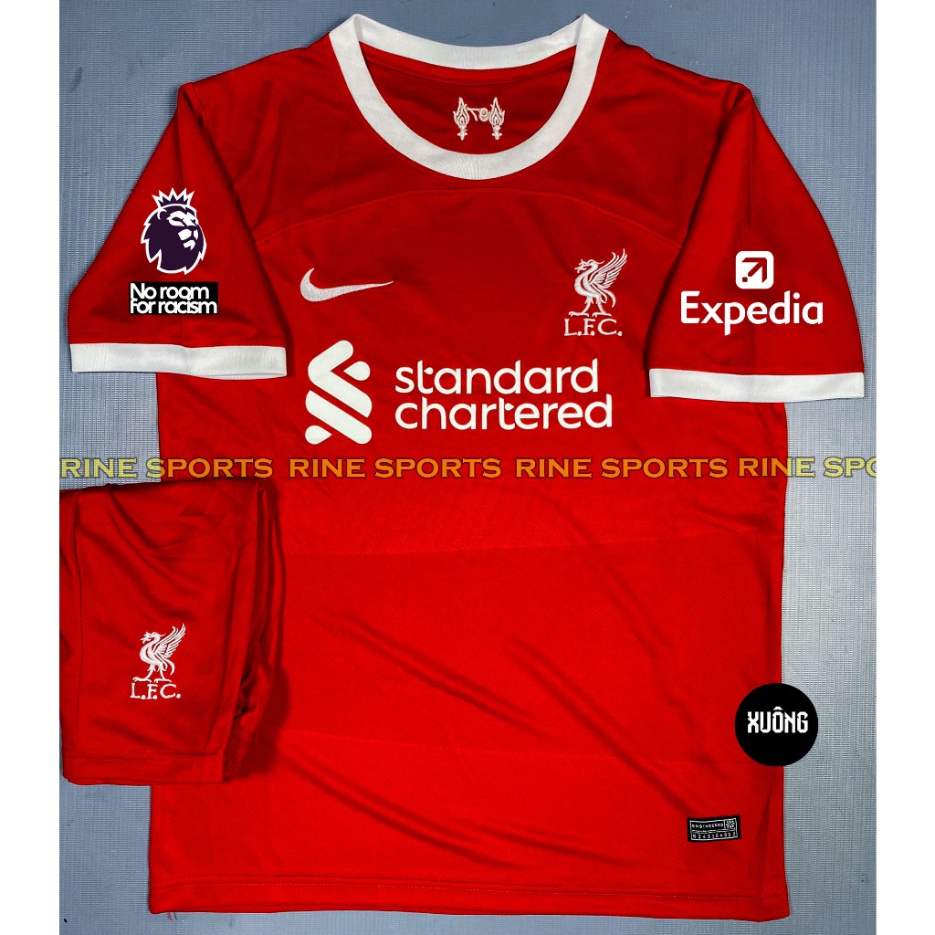 Bộ áo bóng đá Liver Liverpool có túi Super hàng thailand 2024-2023 Giống thi đấu