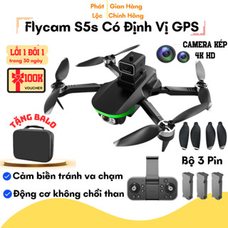 Máy Bay Điều Khiển Từ Xa Flycam S5S, Drone Mini Tích Hợp Động Cơ Không Chổi Than, Cảm Biến Chống Va Chạm