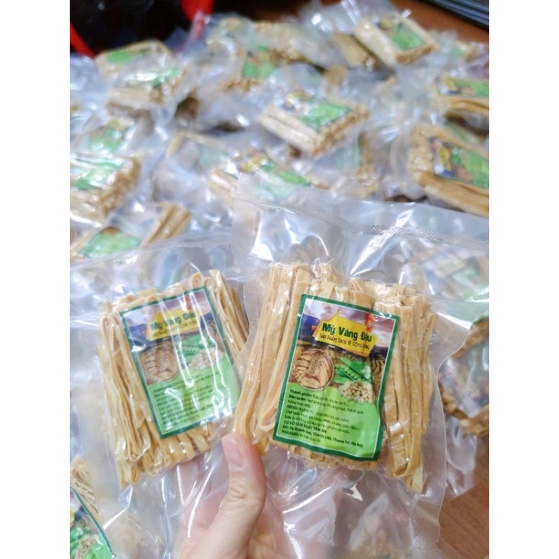 Combo 10 gói mỳ váng đậu khô chuẩn keto không tinh bộthút chân không 100g 1 gói