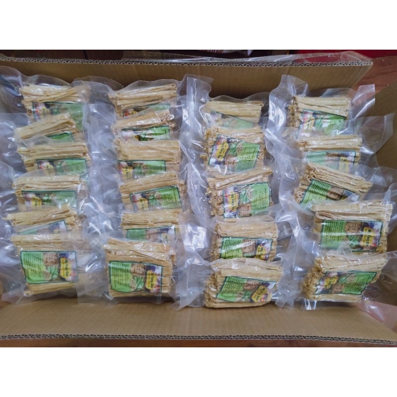 Combo 10 gói mỳ váng đậu khô chuẩn keto không tinh bộthút chân không 100g 1 gói