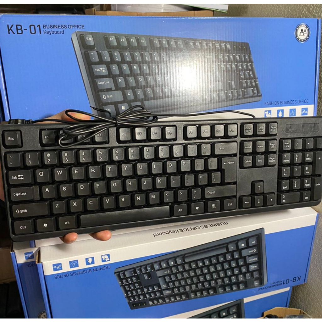 BÀN PHÍM VĂN PHÒNG KB 01 GIÁ RẺ - BẢO HÀNH 12 THÁNG