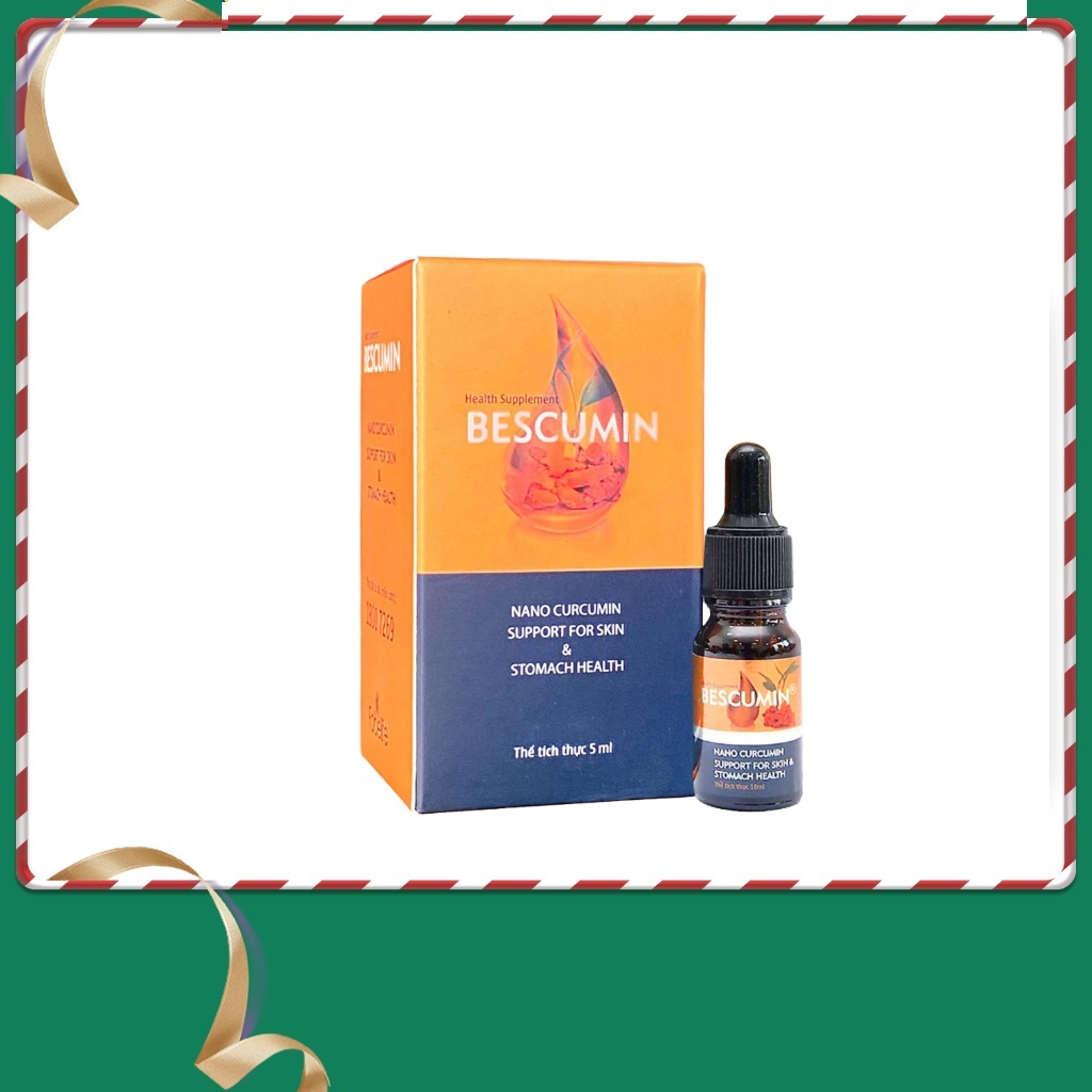 Tinh chất nghệ nano bảo vệ niêm mạc dạ dày Bescumin Fobe chai 5ml Khoai Tây Shop