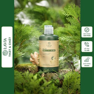 Dầu gội gừng và trắc bá diệp hỗ trợ mọc tóc ngăn rụng tóc cho da đầu 400ml LAVIA LA06