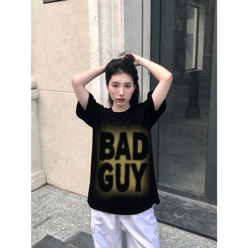 EDIT Áo Thun Form Rộng Tay Lỡ Unisex phông Nam Nữ BAD GUY | Local Brand Chính Hãng Midori M Studio