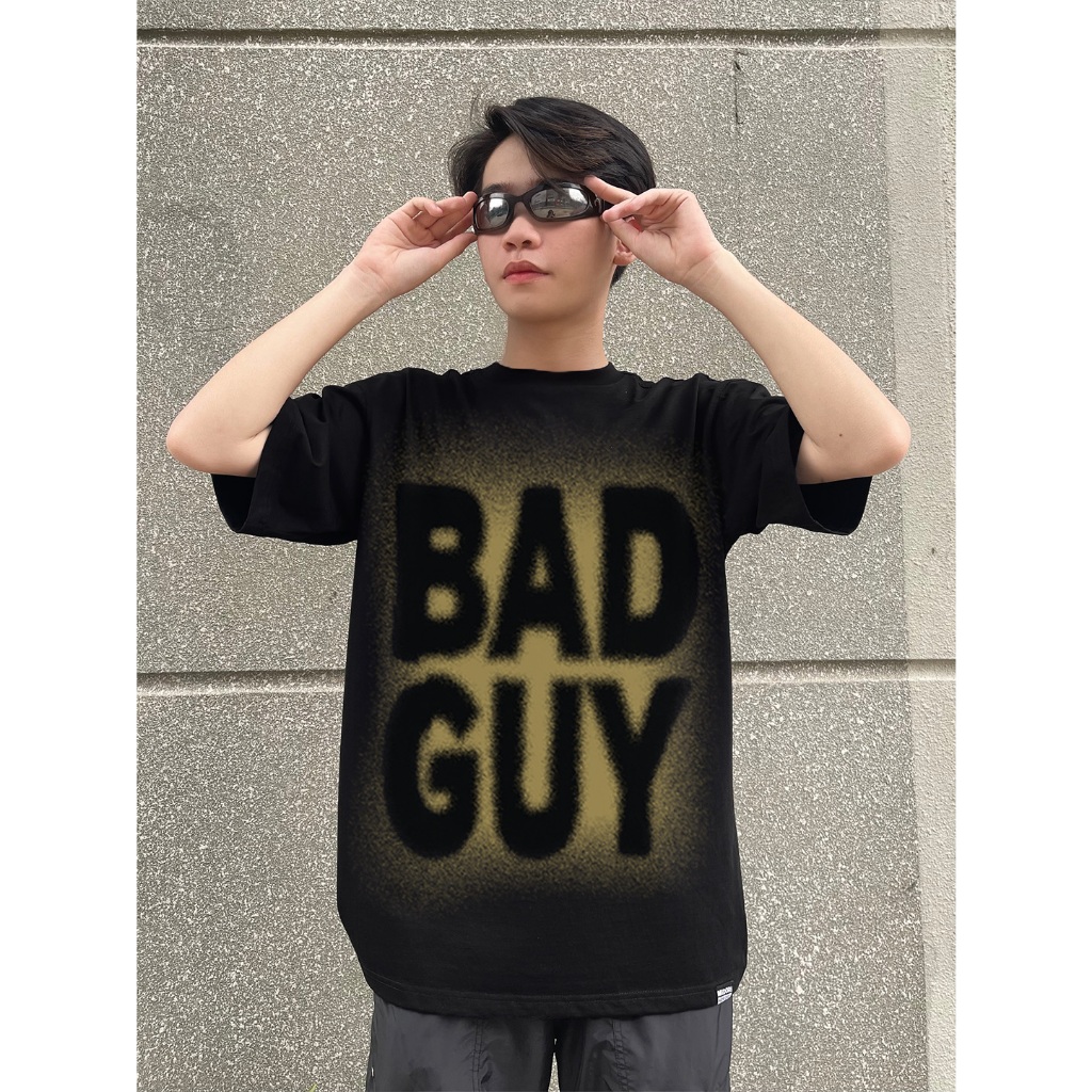 EDIT Áo Thun Form Rộng Tay Lỡ Unisex phông Nam Nữ BAD GUY | Local Brand Chính Hãng Midori M Studio