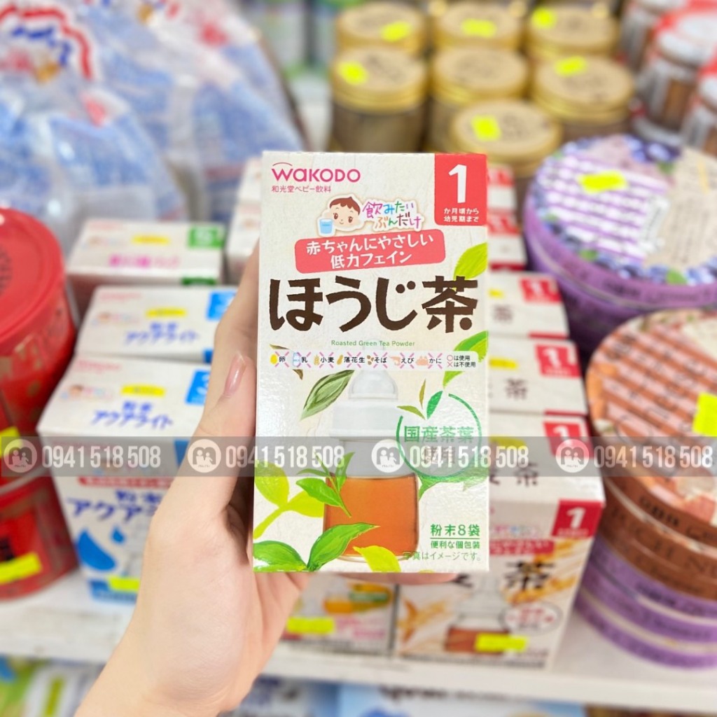 Trà Xanh Wakodo Cho Bé Từ 1m+