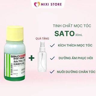 Lọ tinh chất kích thích mọc tóc thảo dược sato nhật bản – 30ml