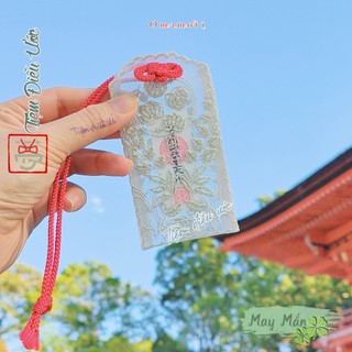 Hàng Nhật Omamori Cực Kì May Mắn - từ đền ở Kyoto, Nhật Bản - hàng thật - quà tặng ý nghĩa