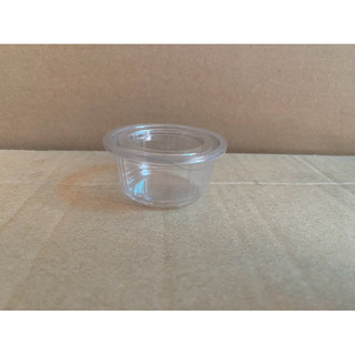 Lốc 50 hủ chấm 2oz nhựa pet đựng nước tương, nước mắm, muối chấm.
