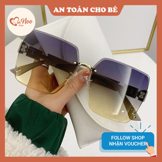 Kính mắt thời trang nữ, kính râm thời trang gọng nhựa acetate sành điệu mnaq08