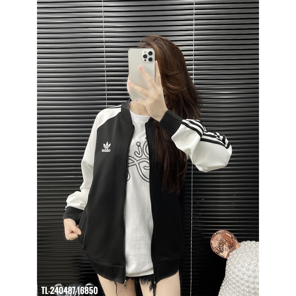 🔥Hot🔥Áo khoác Adidas Classic thêu logo thiết kế hot trend Nam Nữ New 2024