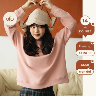Áo nỉ chân cua basic thêu tim Kobe Sweatshirt - by ufo.thebasic