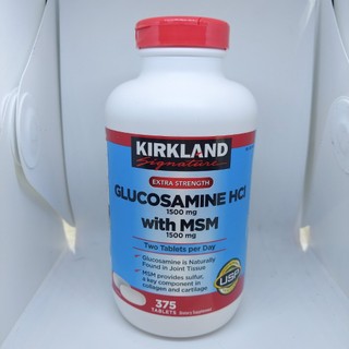 [Kirkland Signature] Glucosamine giảm đau xương khớp và MSM bổ xương