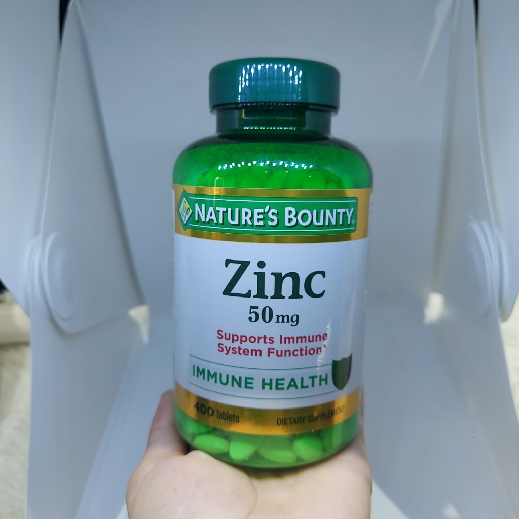 [Nature's Bounty] Viên uống bổ sung Kẽm Nature’s Bountry ZinC 50mg