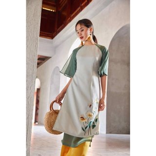 RẬP GIẤY A0 ÁO DÀI D11 (KHÔNG CẮT SẴN)