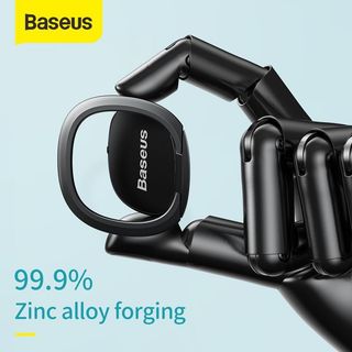 Nhẫn Giữ Điện Thoại Baseus Invisible | Siêu Mỏng 2mm, Hít Từ Tính Xe Hơi, Hợp Kim Kẽm