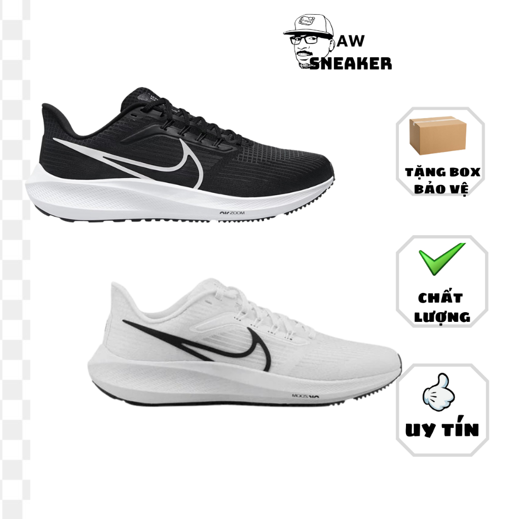 Giày thể thao chạy bộ Ni.ke Air Zoom Pegasus 39 WMNS hot 2023,Giày sneaker Chạy bộ Air Zoom 39 thoáng khí êm hàng caocấp