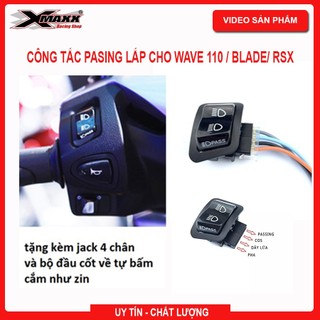 Công tắc passing SH nháy đèn pha | Công tắc passing Wave
