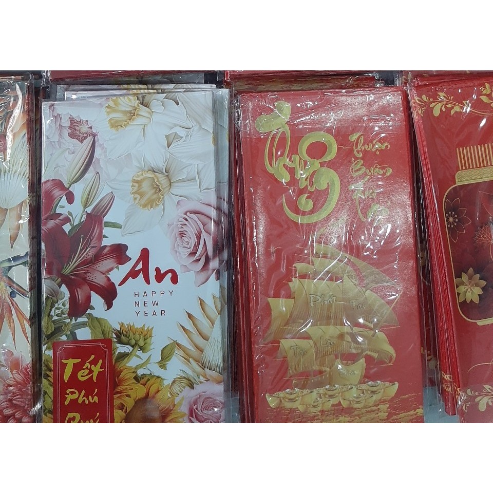 SET 10 BAO LÌ XÌ TẾT 2024