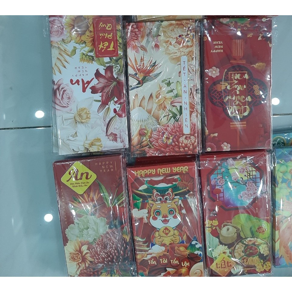 SET 10 BAO LÌ XÌ TẾT 2024