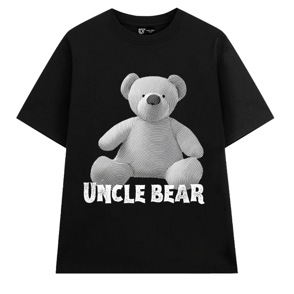 Áo Thun Unisex Uncle Bear 100% Cotton - Local Brand Uncle T Chính Hãng