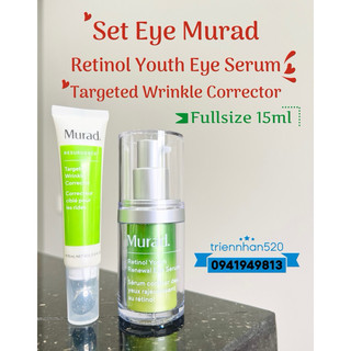 Set dưỡng mắt Murad Under the Microscope: The Wrinkle Fighters