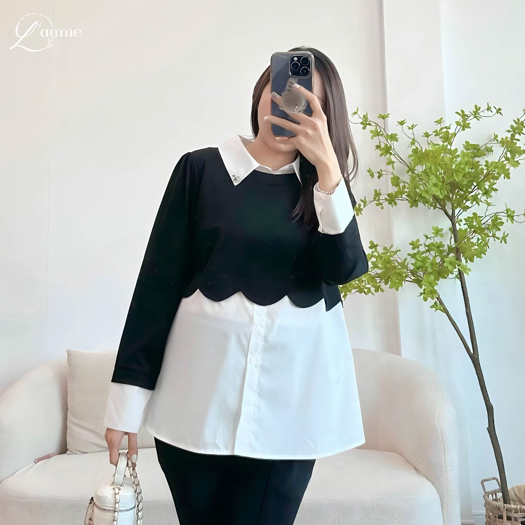 Áo bầu Ciara dáng babydoll chất liệu mềm mại, dễ chịu BY L'AMME
