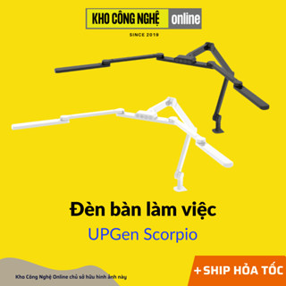 Đèn kẹp bàn UPGen Scorpio làm việc, học tập, đọc sách có thể kéo dài và gấp gọn, nhiều chế độ sáng