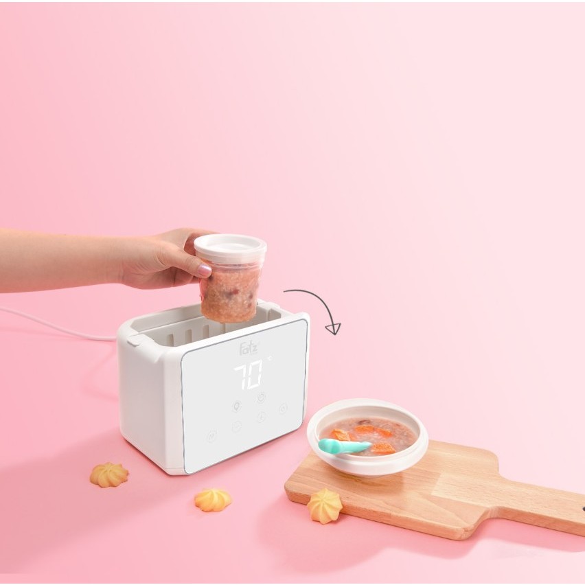 Máy hâm sữa thông minh siêu tốc Moaz Bébé MB033