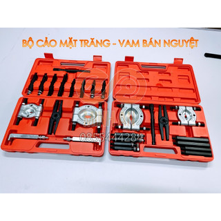 Bộ cảo đĩa mặt trăng Bộ cảo bạc đạn, vam bán nguyệt dụng cụ sửa chữa ô tô 12 chi tiết - 14 chi tiết