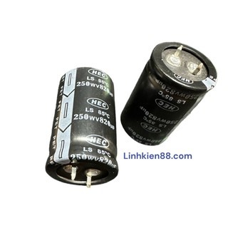 250v 820uf tụ hóa hec 250v 820uf 25x40mm