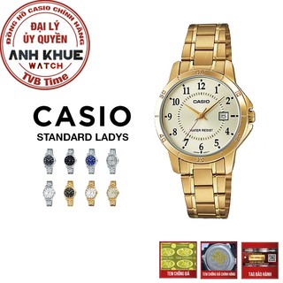 Đồng hồ nữ dây kim loại Casio chính hãng LTP-V004 Series (30mm)