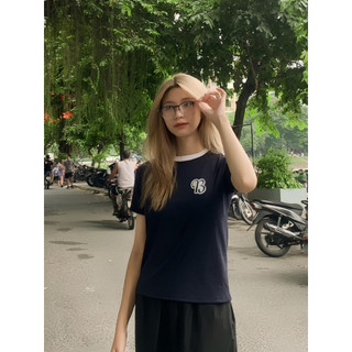 Áo Thun Babytee Form Fit Logo chữ B