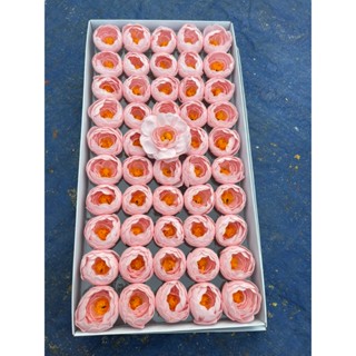 Hộp hoa sáp thơm Hoa Trà, Hoa Mao Lương dòng cao cấp 1 hộp 50 bông