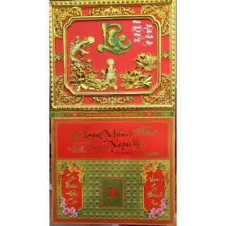 Bìa treo lịch, khánh lịch khung tranh cao cấp 2024