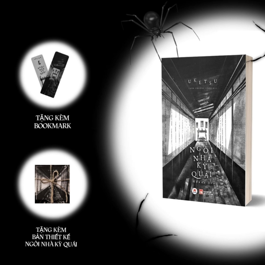 Sách - Ngôi Nhà Kỳ Quái - Tặng kèm bản thiết kế ngôi nhà - Độc quyền 2H Books -Truyện trinh thám