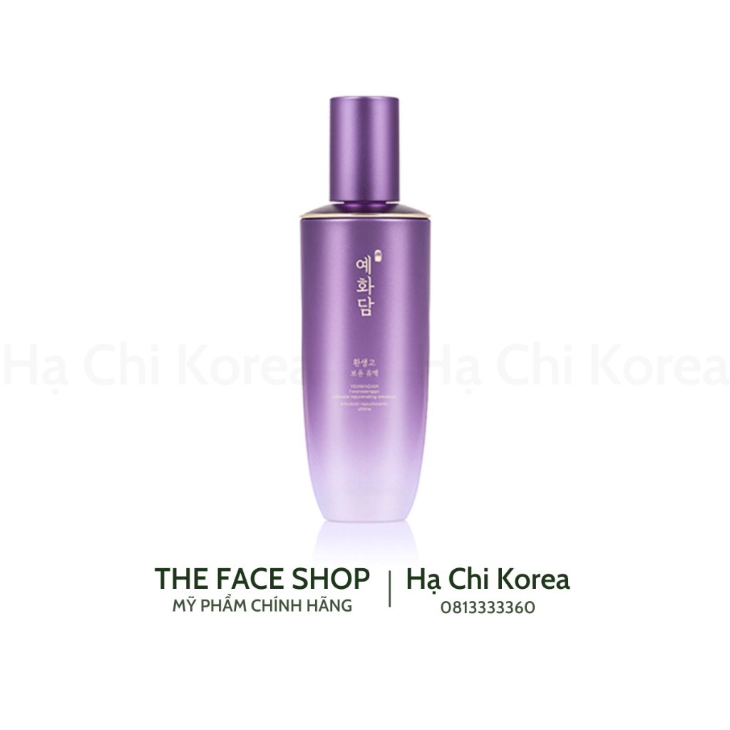 Sữa dưỡng trẻ hóa da Yehwadam Hwansaenggo Ultimate Rejuvenating Emulsion (140ml)