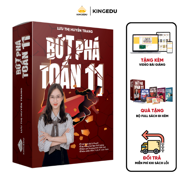 Sách - KINGEDU Bứt Phá Toán 11
