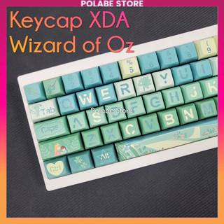 Keycap wizard of oz xda profile pbt dyesub bàn phím cơ cmk polabe store