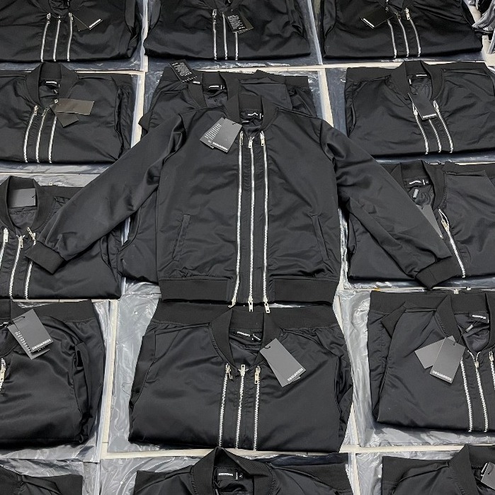 Áo khoác 2 lớp thể thao nam nữ thêu chữ , ADD 3 sọc chất co dãn tốt thời trang