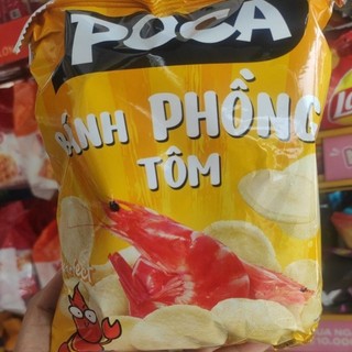 2 gói snack Poca vị bánh phồng tôm gói 29g