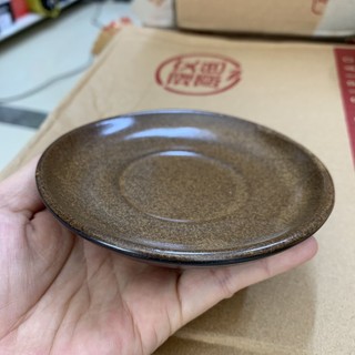 Bộ tách + đĩa uống trà cafe gốm Bát Tràng