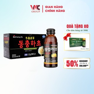 Combo 10 chai nước đông trùng hạ thảo hàn quốc 100ml