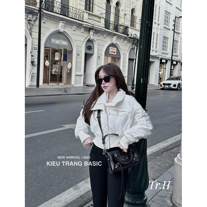 Áo phao khoá ngực hot hit