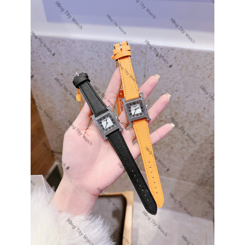 Đồng Hồ Nữ HM Dây Da Siêu Mềm _Hongtaywatch