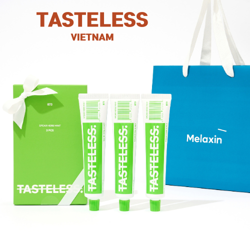 Kem Đánh Răng Hỗ Trợ Giảm Cân Tasteless by Dr.Melaxin Hương Bạc Hà The Mát 100g