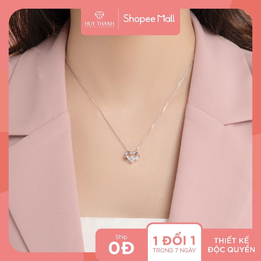 Dây Chuyền Vàng Tây 14k DCMAMD681 Huy Thanh Jewelry